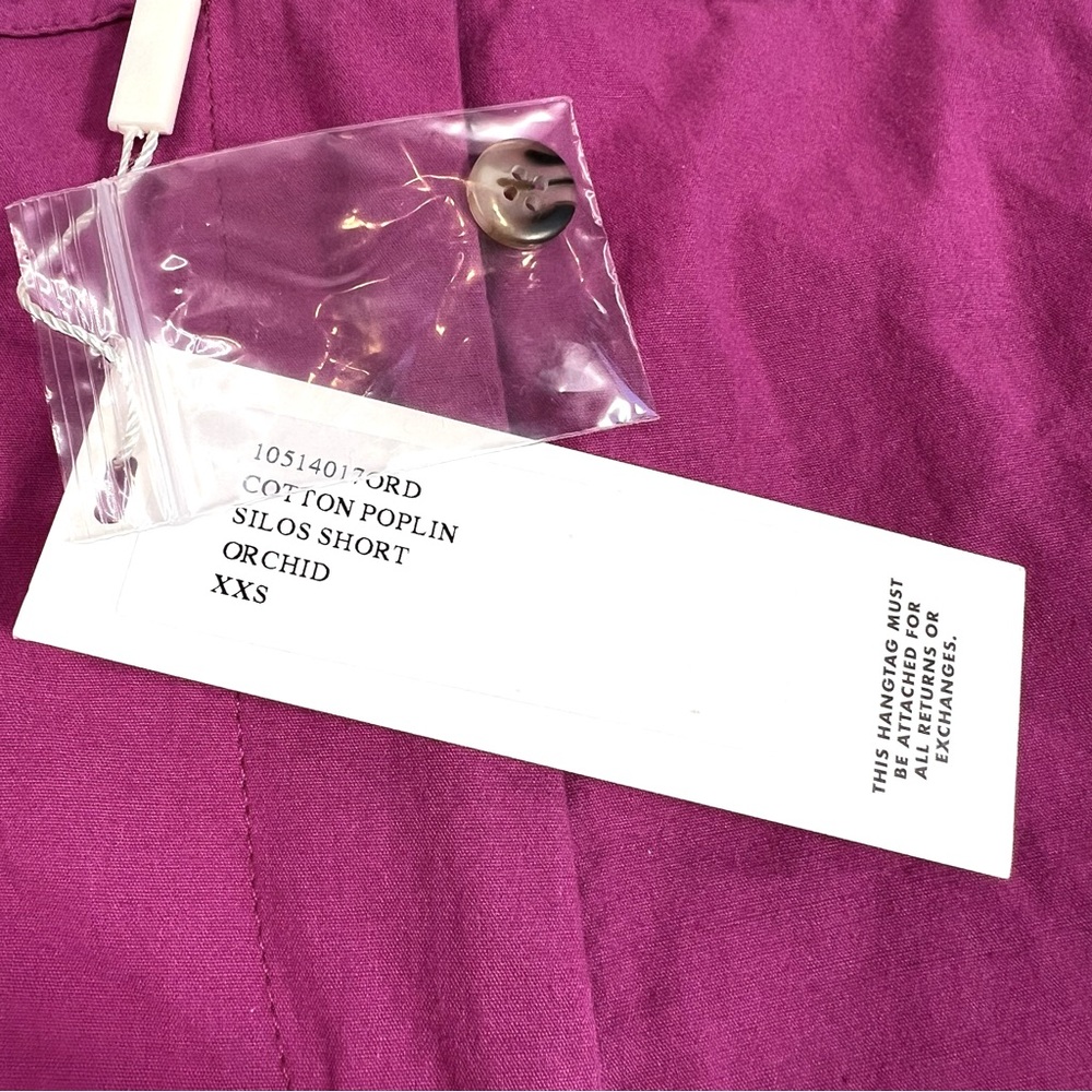 NWT Ciao Lucia Cotton Poplin Silos Shorts Orchid Pink Size XXS - Picture 6 of 12